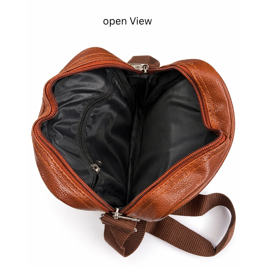 Premium Customized Executive Leather Sling Side Bag for Corporate & Daily Use
