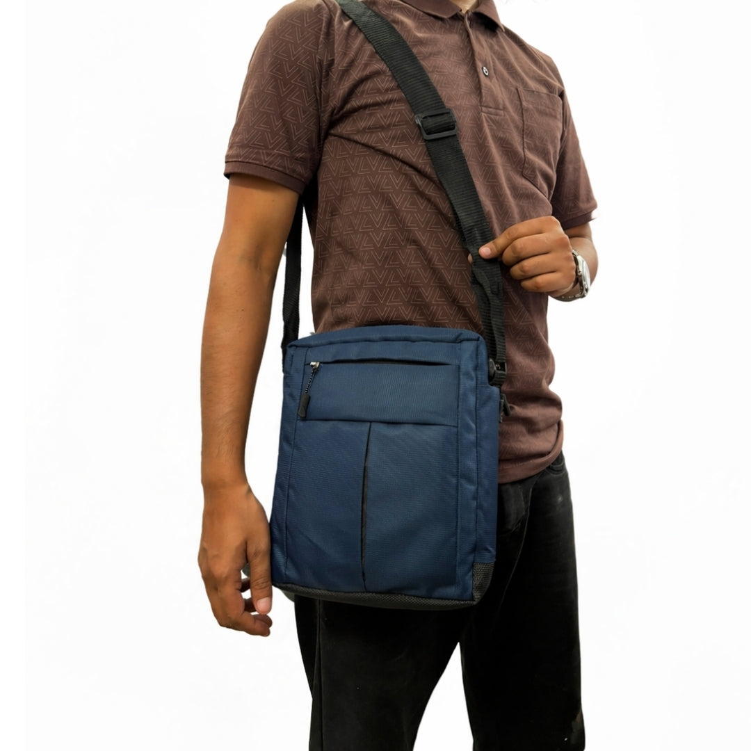Customized Polyester Sling Side Bag with Logo Printing for Corporate & Promotional Use