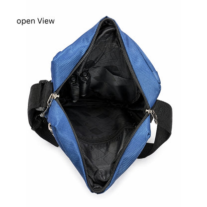 Customized Polyester Sling Side Bag with Logo Printing for Corporate & Promotional Use