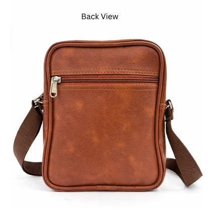 Premium Customized Executive Leather Sling Side Bag for Corporate & Daily Use
