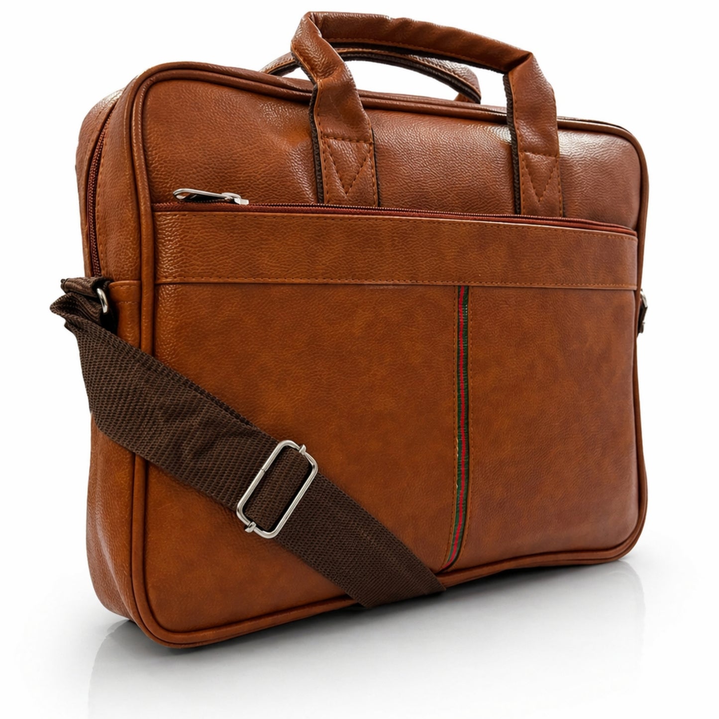 Premium Customized Leather Laptop Messenger Bag for Corporate & Office Use