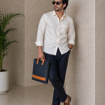 Premium Customized Messenger Laptop Bag for Corporate Branding & Office Use