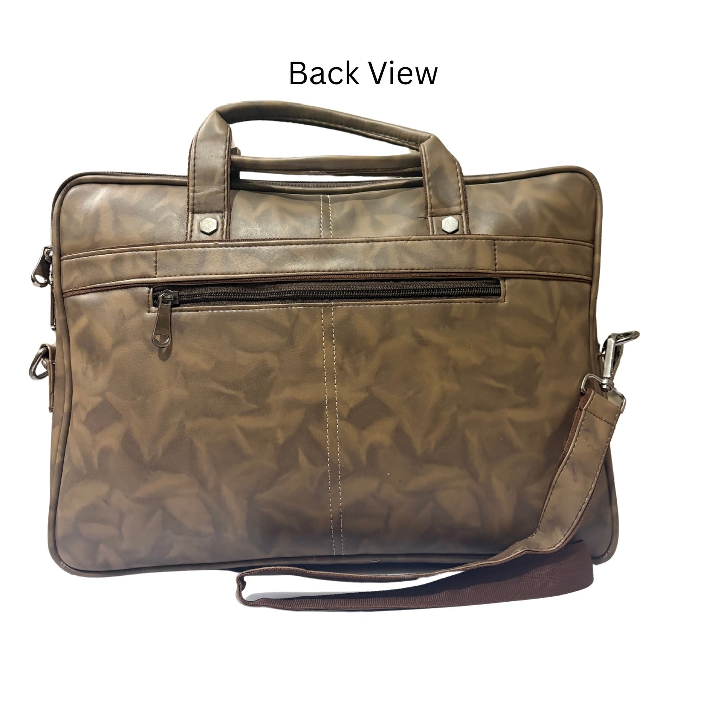 Premium Customized Textured Executive Laptop Messenger Bag for Corporate Office Use