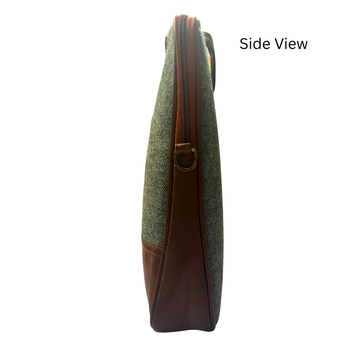 Premium Customized Fabric & Leather Laptop Messenger Bag for Corporate Office Use