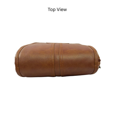 Premium Customized Soft Leather Sling Side Bag for Corporate & Daily Use
