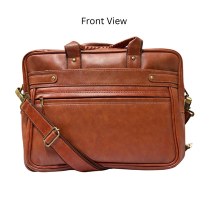 Premium Customized Executive Laptop Messenger Bag with Multiple Compartments for Corporate Use