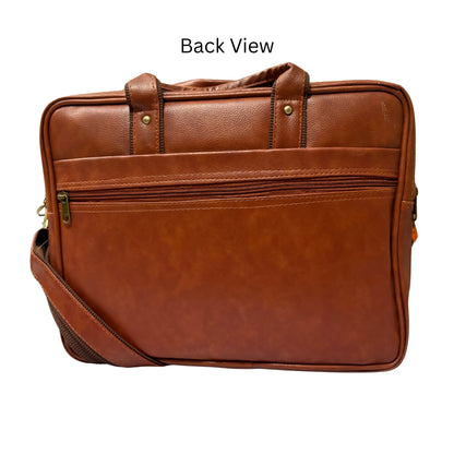 Premium Customized Executive Laptop Messenger Bag with Multiple Compartments for Corporate Use