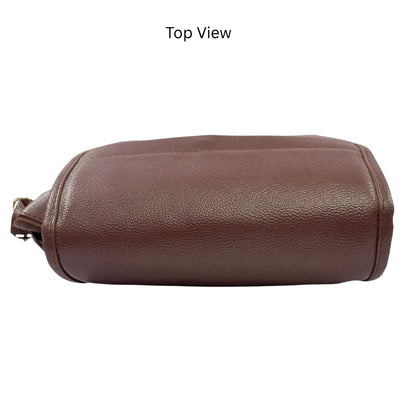 Premium Customized Executive Leather Sling Side Bag for Corporate & Office Use