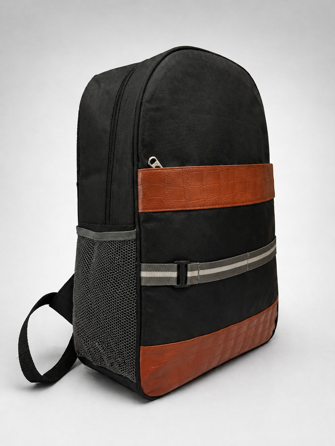 Custom Leather Finish Laptop Backpack for Corporate, Office & Promotional Use | MOQ 100