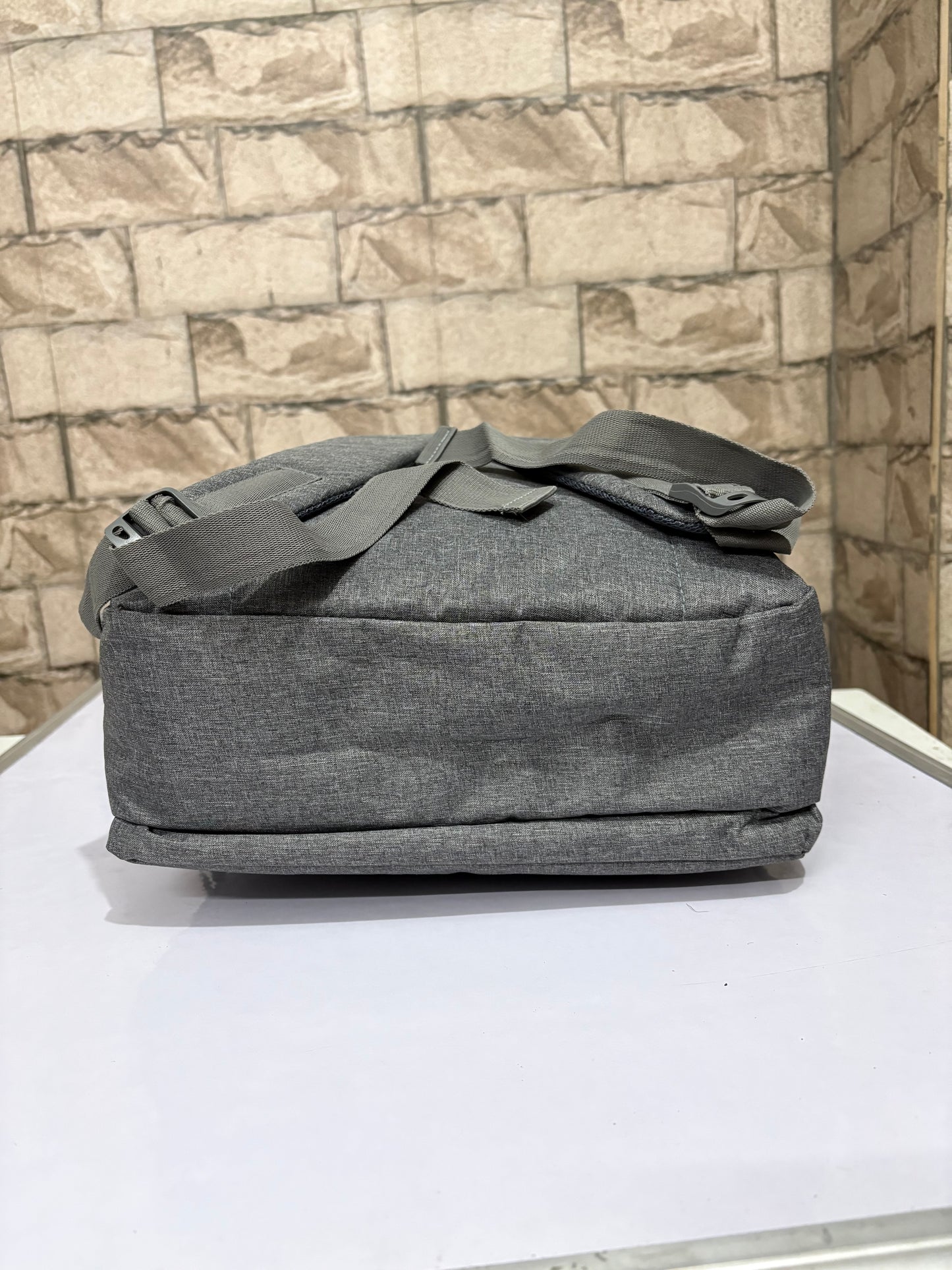 Custom Grey Laptop Backpack for Corporate, Office, School & Events | MOQ 100