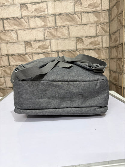 Custom Grey Laptop Backpack for Corporate, Office, School & Events | MOQ 100